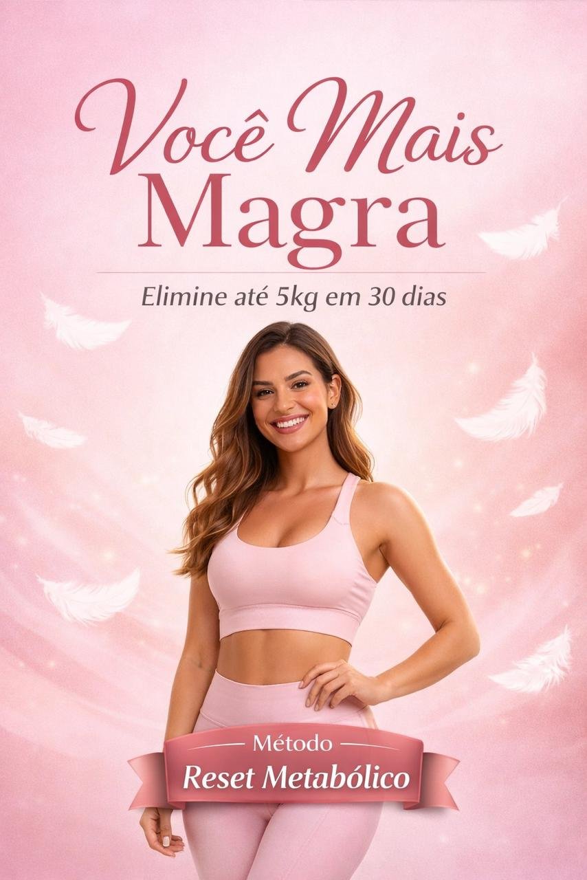 Banner promocional Você Mais Magra — elimine até 5kg em 30 dias